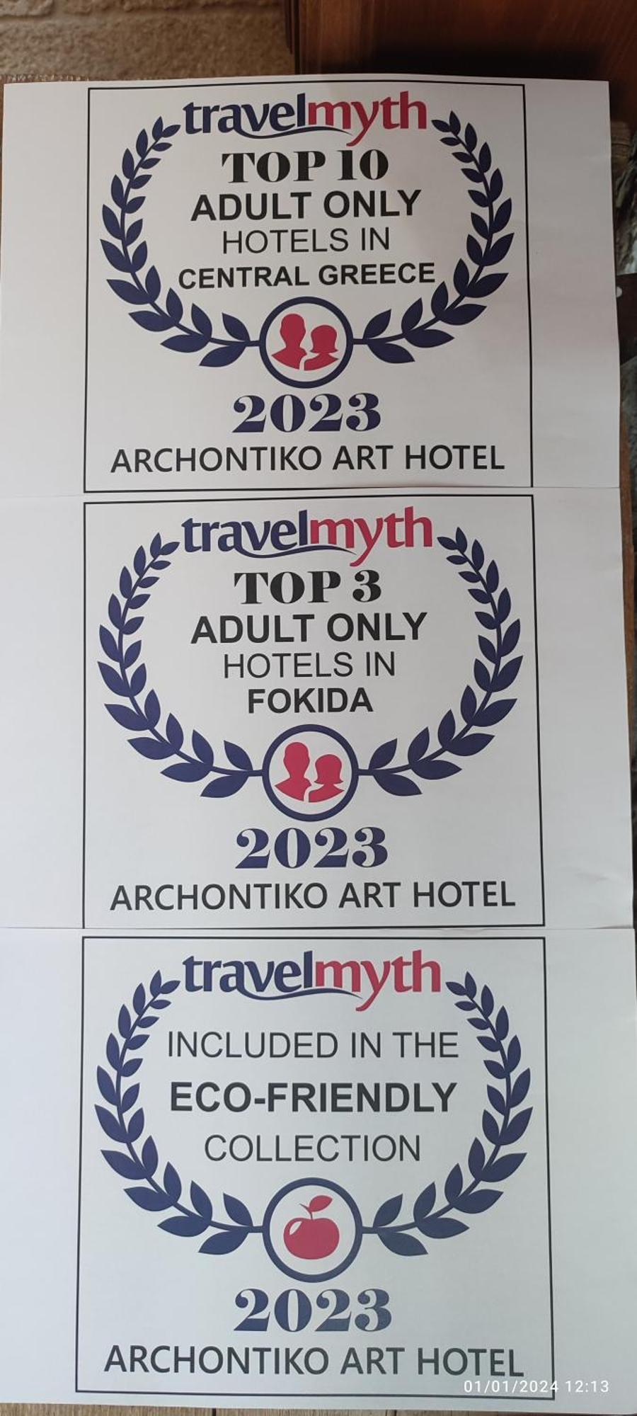Archontiko Art Hotel Galaxídhion Eksteriør bilde