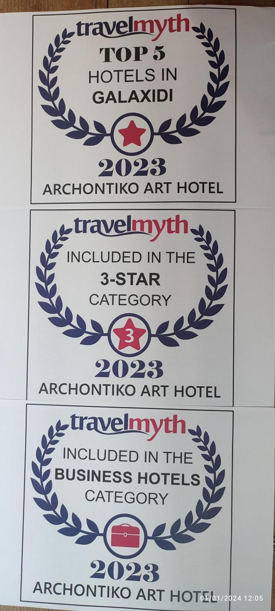 Archontiko Art Hotel Galaxídhion Eksteriør bilde